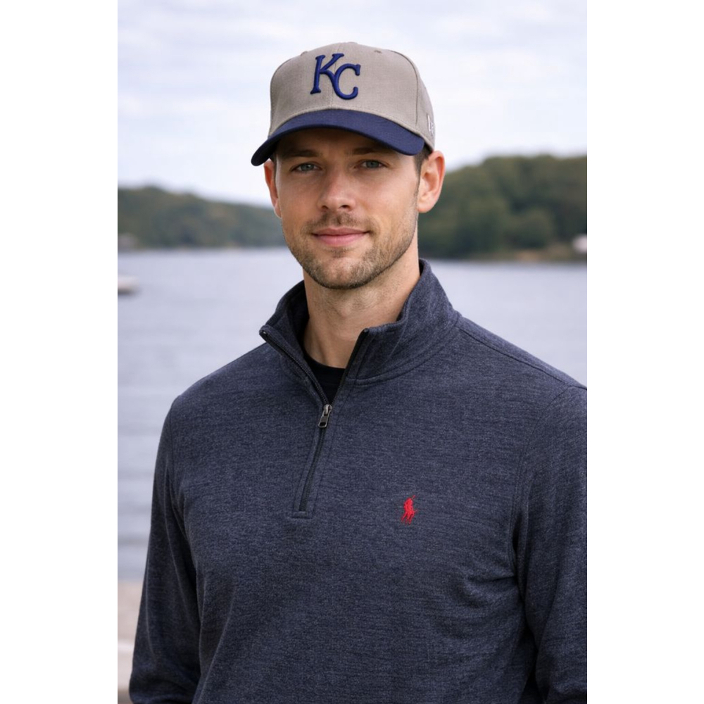 Vintage Kansas City Royals Hat MLB Baseball New Era Size 7 1/4